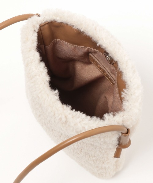 LEPSIM（レプシィム）の「アソートスマホショルダー　344203（ショルダーバッグ・レディース・ブラウン/アイボリー/チェック・ONE SIZE）」の19枚目の写真