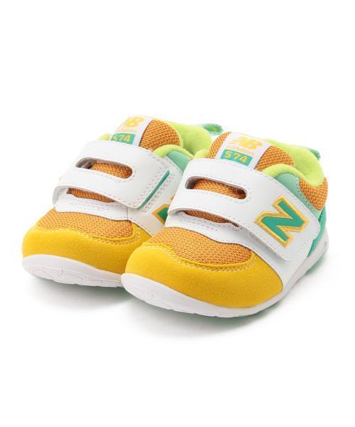 B:MING by BEAMS（ビーミングバイビームス）の「NEW BALANCE / FS574 15SS＜KIDS＞（スニーカー・キッズ・ピンク/グリーン・11/12）」の9枚目の写真