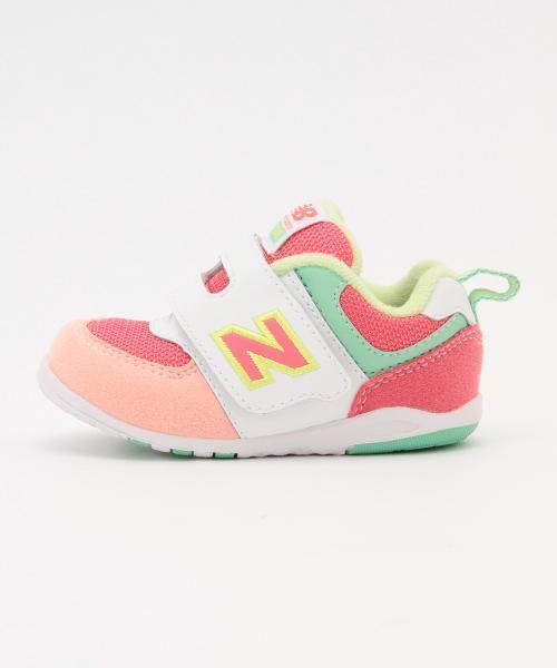 B:MING by BEAMS（ビーミングバイビームス）の「NEW BALANCE / FS574 15SS＜KIDS＞（スニーカー・キッズ・ピンク/グリーン・11/12）」の11枚目の写真