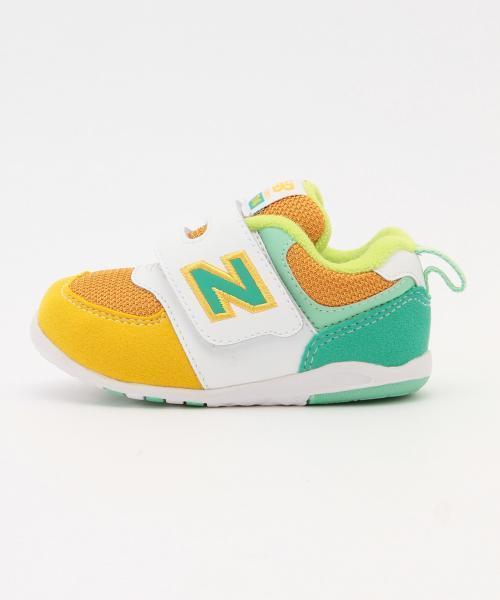 B:MING by BEAMS（ビーミングバイビームス）の「NEW BALANCE / FS574 15SS＜KIDS＞（スニーカー・キッズ・ピンク/グリーン・11/12）」の6枚目の写真