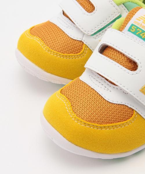 B:MING by BEAMS（ビーミングバイビームス）の「NEW BALANCE / FS574 15SS＜KIDS＞（スニーカー・キッズ・ピンク/グリーン・11/12）」の14枚目の写真