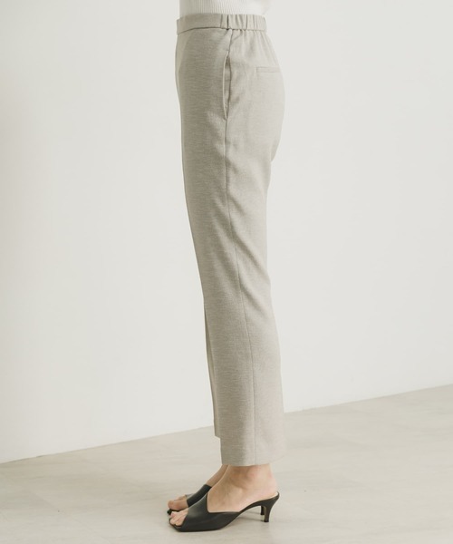 URBAN RESEARCH（アーバンリサーチ）の「リネンライクセミフレアイージーPANTS-2（その他パンツ・レディース・ネイビー/グレー系その他・38/36）」の4枚目の写真