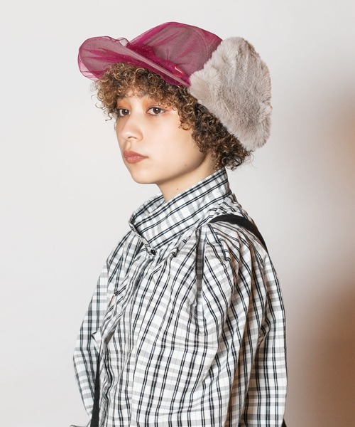 CA4LA CF VICTORIA フライトキャップ　黒 CA4LA（カシラ）の「CF VICTORIA（キャップ）」 - WEAR