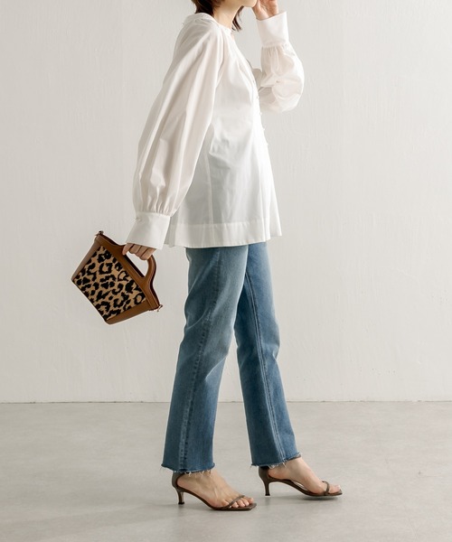 PAPILLONNER(パピヨネ)の「ジャガードミニショルダーバッグ/PAPILLONNER/パピヨネ(ショルダーバッグ・レディース・ブラック/キャメル・FREE)」の7枚目の写真