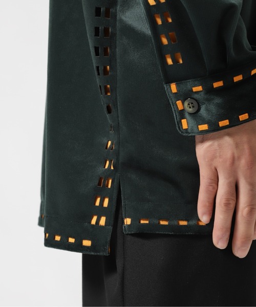 ジャケット・アウター AMOK Laser Stitch Jackets AMOK - Laser Stitch Shirts | fakejam