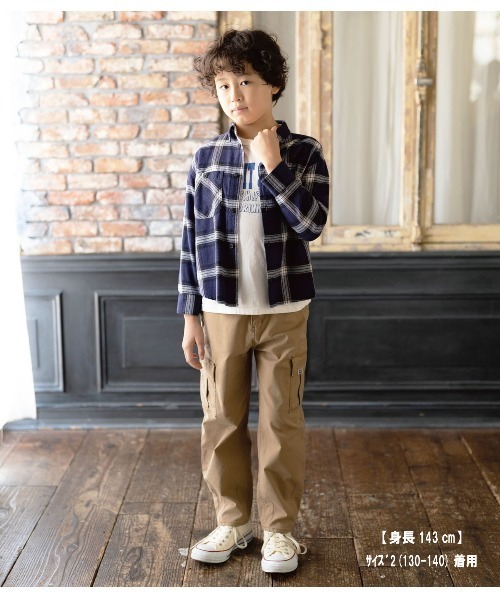 RUGGEDWORKS（ラゲッドワークス）の「《made in Japan》BACKSATIN　CARGO　PANTS（カーゴパンツ・キッズ・カーキ/ベージュ・01/02/03/04）」の7枚目の写真