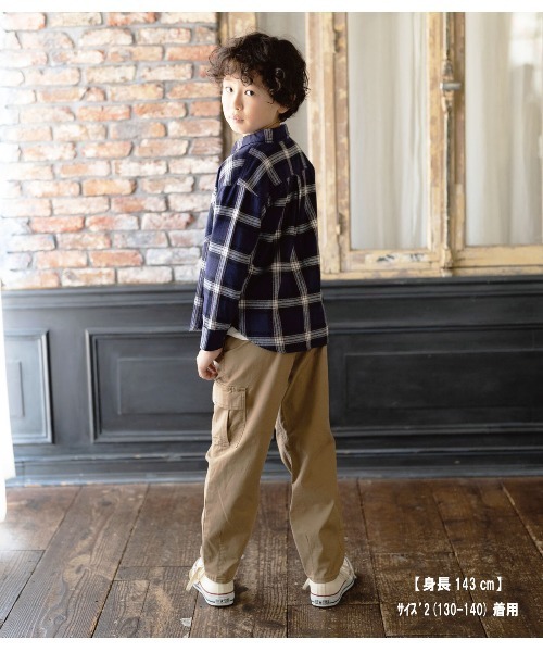 RUGGEDWORKS（ラゲッドワークス）の「《made in Japan》BACKSATIN　CARGO　PANTS（カーゴパンツ・キッズ・カーキ/ベージュ・01/02/03/04）」の8枚目の写真