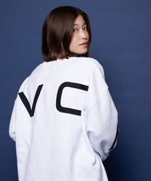 WEB限定 FAKE RVCA CREW SWEAT