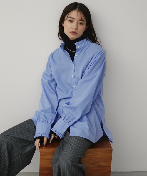 セール】2WAYフリルシャツブラウス（シャツ/ブラウス）｜Aunt Marie's