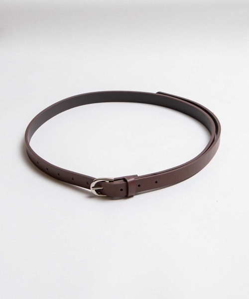 WEGO（ウィゴー）の「■■■WEGO/フェイクレザーナローベルト■■■（ベルト・メンズ・ブラック/ブラウン/その他1・FREE）」の11枚目の写真