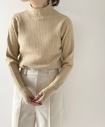 LOWRYS FARM | マシンウォッシャブルハイネックロングスリーブ　165166(Tシャツ/カットソー)