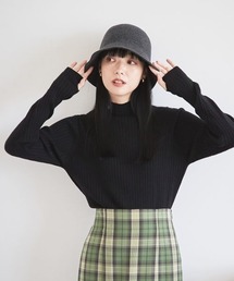 LOWRYS FARM | マシンウォッシャブルハイネックロングスリーブ　165166(Tシャツ/カットソー)