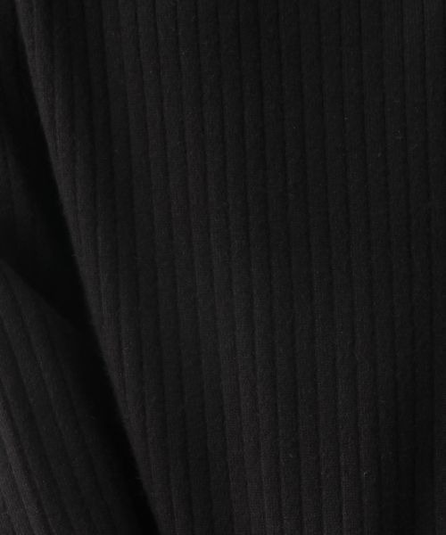 LOWRYS FARM（ローリーズファーム）の「マシンウォッシャブルハイネックロングスリーブ　165166（Tシャツ/カットソー・レディース・ホワイト/ブラック/パープル/ピンク/ベージュ・FREE）」の9枚目の写真