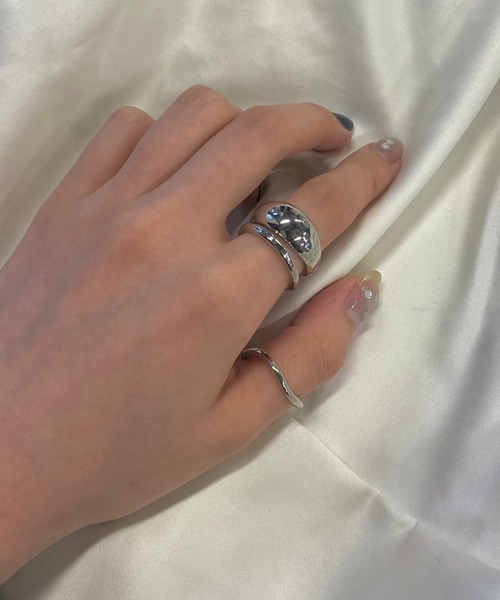 WEGO(ウィゴー)の「WEGO/【3個セット】リング(リング・レディース・その他1/その他3/その他5/その他4/その他2/その他7/その他9/その他10/その他6/その他8・FREE)」の4枚目の写真