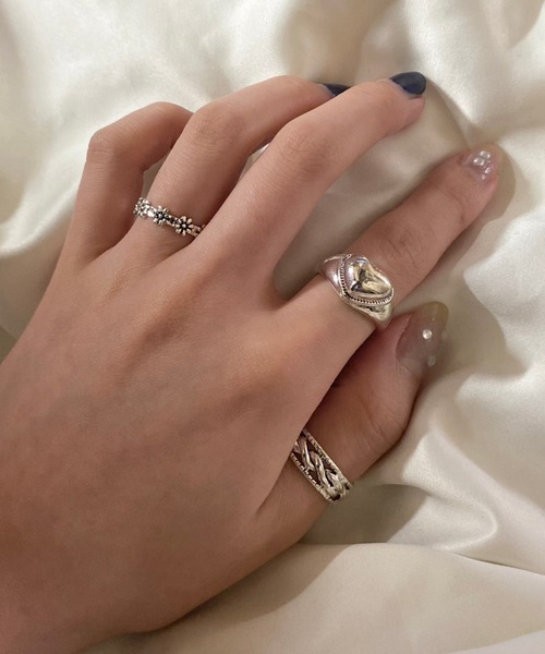 WEGO(ウィゴー)の「WEGO/【3個セット】リング(リング・レディース・その他1/その他3/その他5/その他4/その他2/その他7/その他9/その他10/その他6/その他8・FREE)」の6枚目の写真