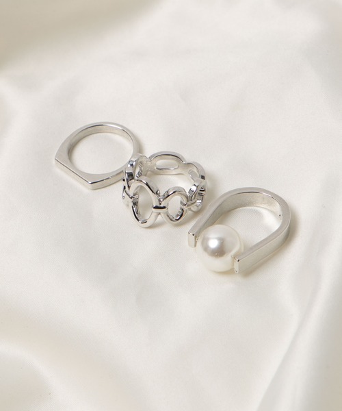 WEGO(ウィゴー)の「WEGO/【3個セット】リング(リング・レディース・その他1/その他3/その他5/その他4/その他2/その他7/その他9/その他10/その他6/その他8・FREE)」の8枚目の写真