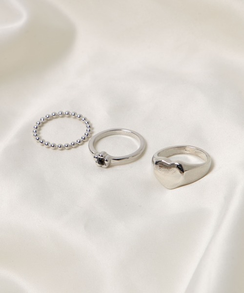 WEGO(ウィゴー)の「WEGO/【3個セット】リング(リング・レディース・その他1/その他3/その他5/その他4/その他2/その他7/その他9/その他10/その他6/その他8・FREE)」の9枚目の写真