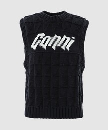 GANNI（ガニー）の「Cotton Rope Vest（ベスト）」 - WEAR