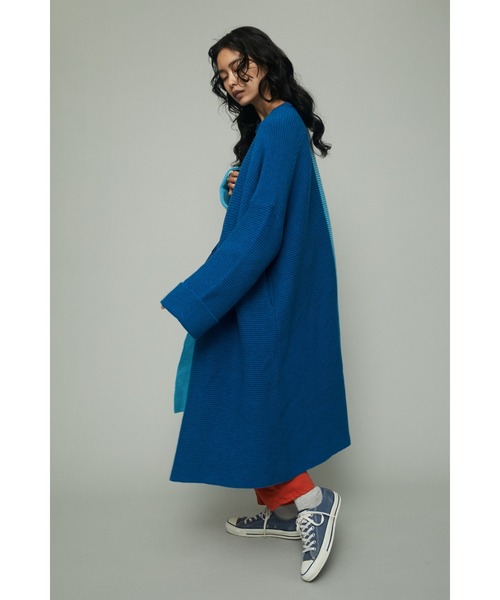 HeRIN.CYE（ヘリンドットサイ）の「Color block haori（カーディガン
