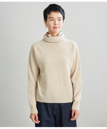 SIPULI | Australia Lamb ハイネックホールガーメントニット(ニット/セーター)