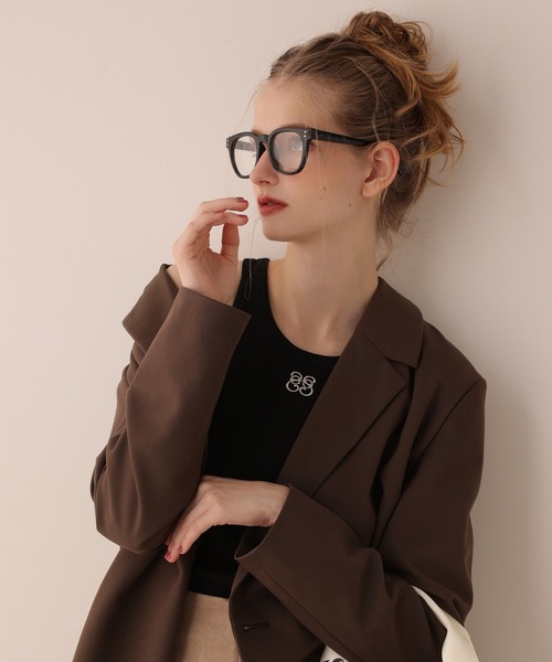 Seemi. byNICECLAUP（ シーミーバイナイスクラップ）の「【Seemi】Seemi.タンク（タンクトップ・レディース・ピンク/オフホワイト/ブラック・FREE）」の8枚目の写真