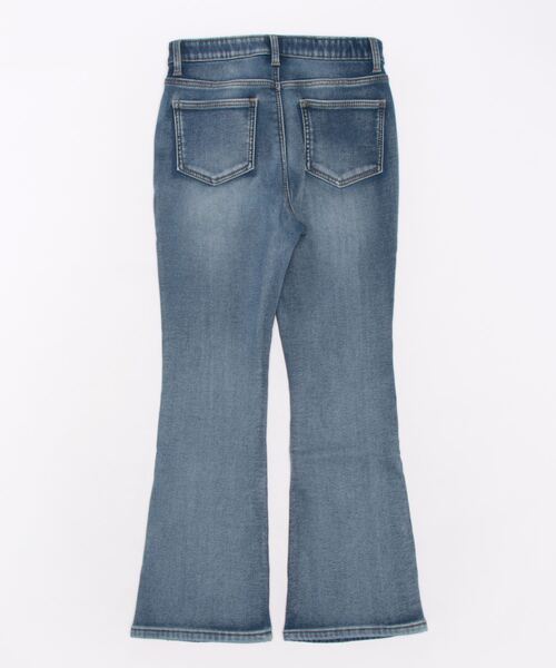 coca（coca）（コカ）の「起毛デニムフレアパンツ（デニムパンツ・レディース・ブルー・S/M/L）」の9枚目の写真