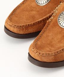 希少　YUKETEN　ユケテン　Concho Moc　コンチョモック　シューズ Concho Moc - Flesh-out Leather — YUKETEN