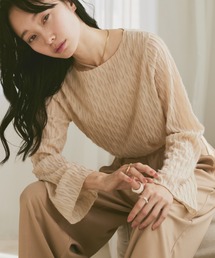 moi tytto | ニュアンスシアートップス(Tシャツ/カットソー)