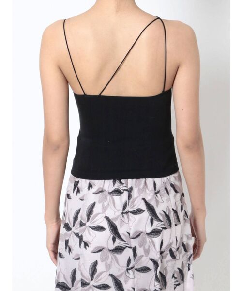 MERCURYDUO（マーキュリーデュオ）の「カップインナローテープインナーキャミソール（キャミソール・レディース・オフホワイト/ブラック・FREE）」の12枚目の写真