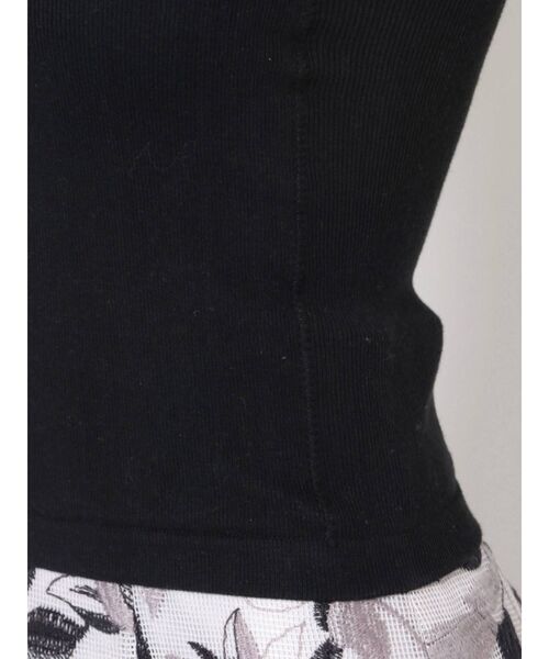 MERCURYDUO（マーキュリーデュオ）の「カップインナローテープインナーキャミソール（キャミソール・レディース・オフホワイト/ブラック・FREE）」の17枚目の写真