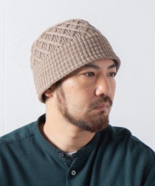 RACAL(ラカル)の「【Racal】Knit bucket hat RL-22-1268 RL-22-1272 RL-23-1300(ハット・メンズ・ブラック/チャコールグレー/ベージュ/ブラック系その他2/ネイビー/ベージュ系2/グレー/アイボリー/ブラック系その他3/グレー系その他2/ブラウン/ベージュ系その他3・FREE)」の11枚目の写真