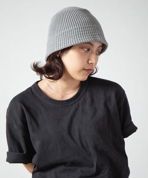 RACAL(ラカル)の「【Racal】Knit bucket hat RL-22-1268 RL-22-1272 RL-23-1300(ハット・メンズ・ブラック/チャコールグレー/ベージュ/ブラック系その他2/ネイビー/ベージュ系2/グレー/アイボリー/ブラック系その他3/グレー系その他2/ブラウン/ベージュ系その他3・FREE)」の7枚目の写真