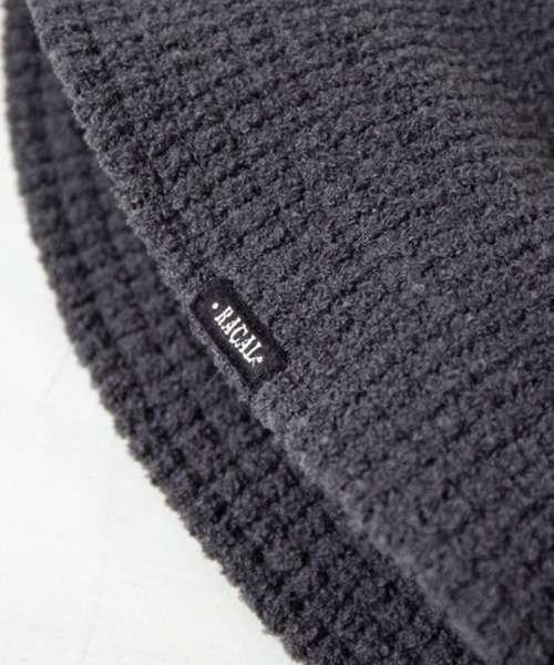 RACAL(ラカル)の「【Racal】Knit bucket hat RL-22-1268 RL-22-1272 RL-23-1300(ハット・メンズ・ブラック/チャコールグレー/ベージュ/ブラック系その他2/ネイビー/ベージュ系2/グレー/アイボリー/ブラック系その他3/グレー系その他2/ブラウン/ベージュ系その他3・FREE)」の13枚目の写真