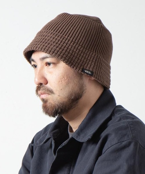 RACAL(ラカル)の「【Racal】Knit bucket hat RL-22-1268 RL-22-1272 RL-23-1300(ハット・メンズ・ブラック/チャコールグレー/ベージュ/ブラック系その他2/ネイビー/ベージュ系2/グレー/アイボリー/ブラック系その他3/グレー系その他2/ブラウン/ベージュ系その他3・FREE)」の16枚目の写真