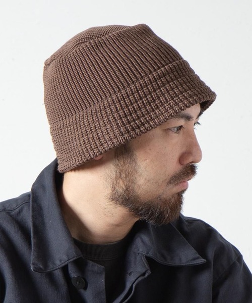 RACAL(ラカル)の「【Racal】Knit bucket hat RL-22-1268 RL-22-1272 RL-23-1300(ハット・メンズ・ブラック/チャコールグレー/ベージュ/ブラック系その他2/ネイビー/ベージュ系2/グレー/アイボリー/ブラック系その他3/グレー系その他2/ブラウン/ベージュ系その他3・FREE)」の17枚目の写真