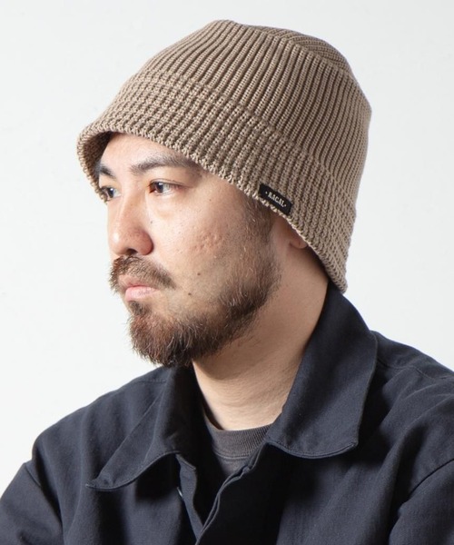 RACAL(ラカル)の「【Racal】Knit bucket hat RL-22-1268 RL-22-1272 RL-23-1300(ハット・メンズ・ブラック/チャコールグレー/ベージュ/ブラック系その他2/ネイビー/ベージュ系2/グレー/アイボリー/ブラック系その他3/グレー系その他2/ブラウン/ベージュ系その他3・FREE)」の21枚目の写真