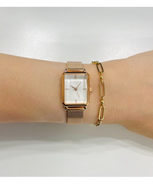 ROSEFIELD(ローズフィールド)の「《ROSEFIELD JEWELRY/ローズフィールド ジュエリー》マルチリンク ブレスレット ゴールド(ブレスレット・レディース・イエローゴールド・FREE)」の2枚目の写真