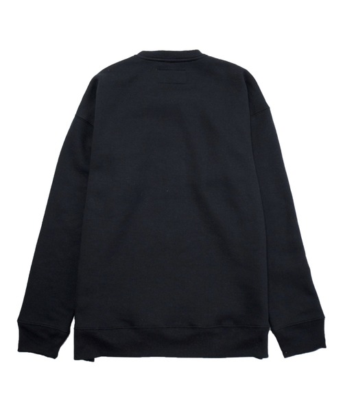 UNIVERSAL OVERALL（ユニバーサルオーバーオール）の「ユニバーサルオーバーオール スウェット SWEAT SHIRT_ILLINOIS（スウェット・メンズ・ブラック/アイボリー/ヘザーグレー・L/XL/M）」の12枚目の写真