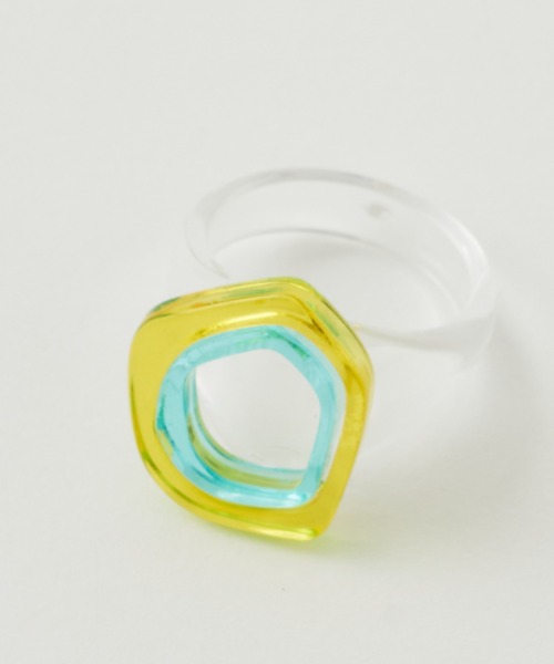 MERLOT(メルロー)の「クリアカラーリング(リング・レディース・ブルー/イエロー/グリーン・FREE)」の9枚目の写真