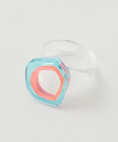 MERLOT(メルロー)の「クリアカラーリング(リング・レディース・ブルー/イエロー/グリーン・FREE)」の10枚目の写真
