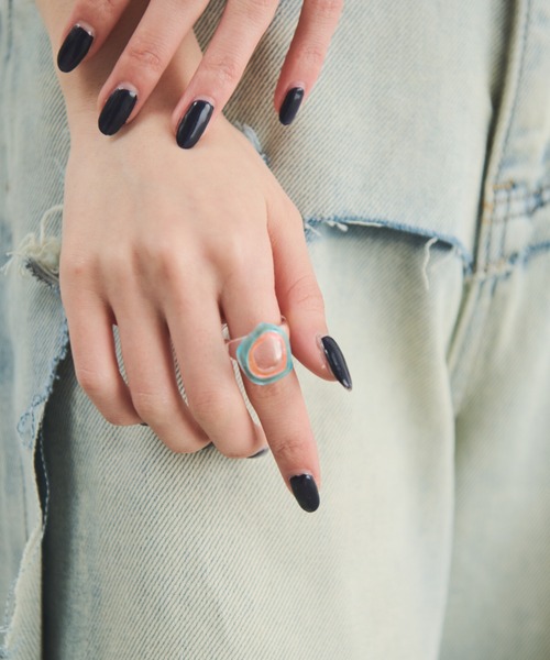 MERLOT(メルロー)の「クリアカラーリング(リング・レディース・ブルー/イエロー/グリーン・FREE)」の17枚目の写真