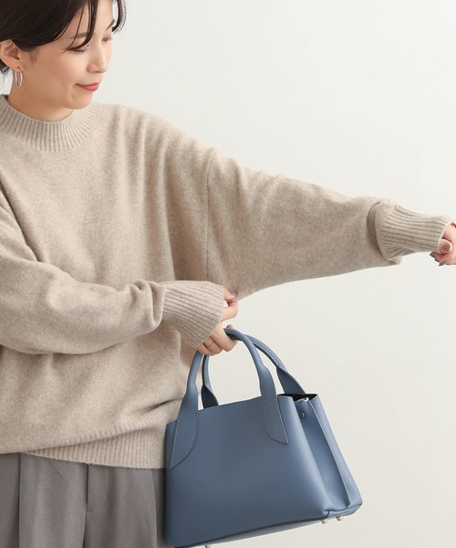 URBAN RESEARCH DOORS（アーバンリサーチドアーズ）の「ハイネックモチモチニット（ニット/セーター・レディース・ミント/ベージュ系その他/ブルー/ブラック・MEDIUM）」の5枚目の写真