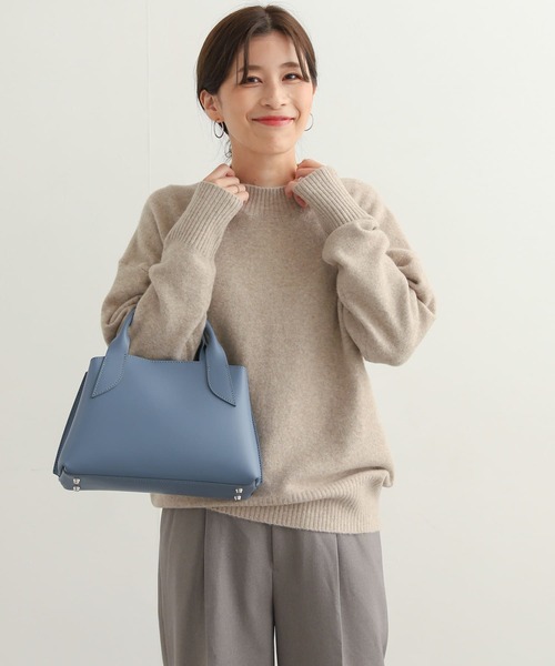 URBAN RESEARCH DOORS（アーバンリサーチドアーズ）の「ハイネックモチモチニット（ニット/セーター・レディース・ミント/ベージュ系その他/ブルー/ブラック・MEDIUM）」の6枚目の写真