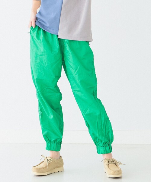 BEAMS BOY（ビームスボーイ）の「BEAMS BOY / ナイロンタフタ スポーツパンツ 23SS（その他パンツ・レディース・グレー系その他/グリーン/パープル・ONE SIZE）」の10枚目の写真