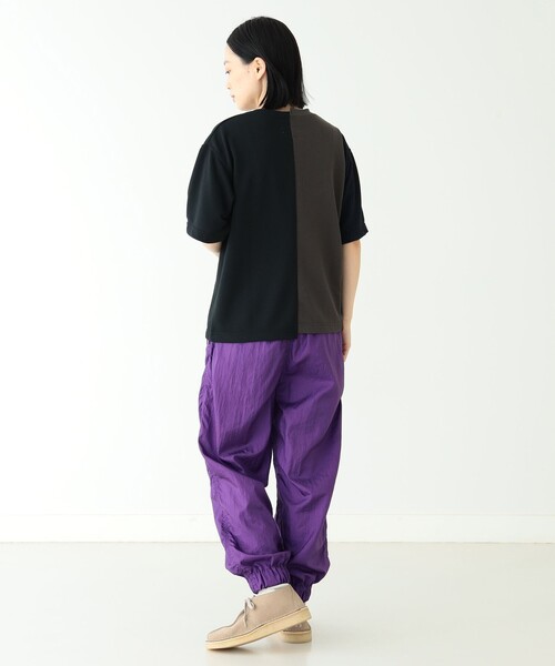 BEAMS BOY（ビームスボーイ）の「BEAMS BOY / ナイロンタフタ スポーツパンツ 23SS（その他パンツ・レディース・グレー系その他/グリーン/パープル・ONE SIZE）」の21枚目の写真