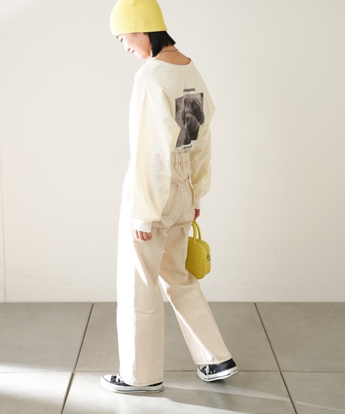 CIAOPANIC TYPY（チャオパニックティピー）の「センタープレスデニムパンツ（デニムパンツ・レディース・ホワイト/ブルー/ネイビー・SMALL/MEDIUM）」の11枚目の写真