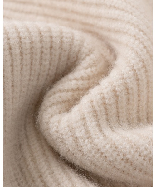 pumpkin port(パンプキンポート)の「ボリューム袖 トップス ニットワンピース セットアップ(ワンピース・レディース・アイボリー/ブラック/グレー/ブラウン/ベージュ・MEDIUM)」の20枚目の写真