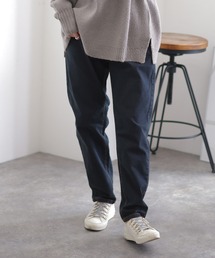 ElegChic（エレグシック）の「ウエストゴムテーパードデニムパンツ（デニムパンツ）」