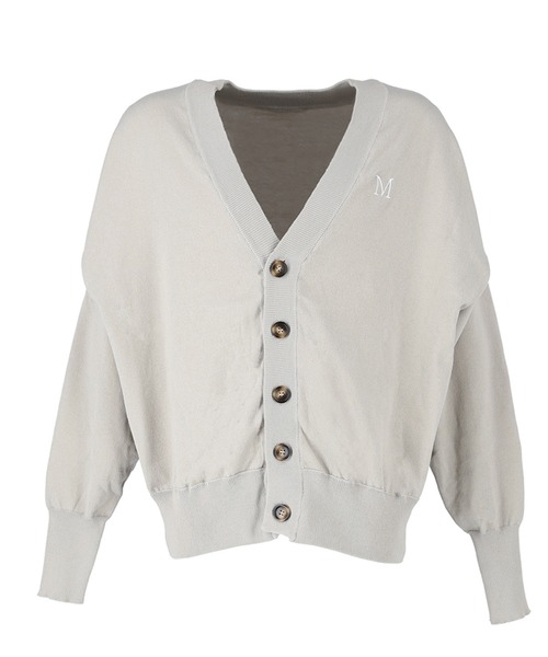 coca（coca）（コカ）の「メンズワンポイント刺繍カーディガン（カーディガン/ボレロ・メンズ・グレー/ブラック・M/L/XL）」の11枚目の写真