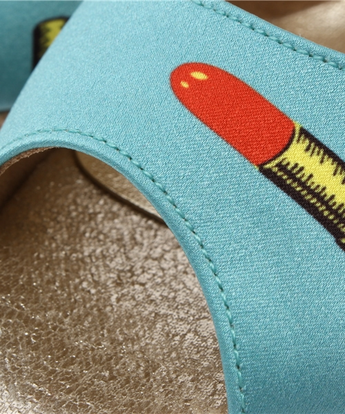 LE TALON（ルタロン）の「【sweet 6月号掲載】◇YUGE 9.5CMリップガラオープントゥ（パンプス・レディース・アイボリー/ブルー系その他・36/37/35.5/36.5/37.5/38）」の10枚目の写真